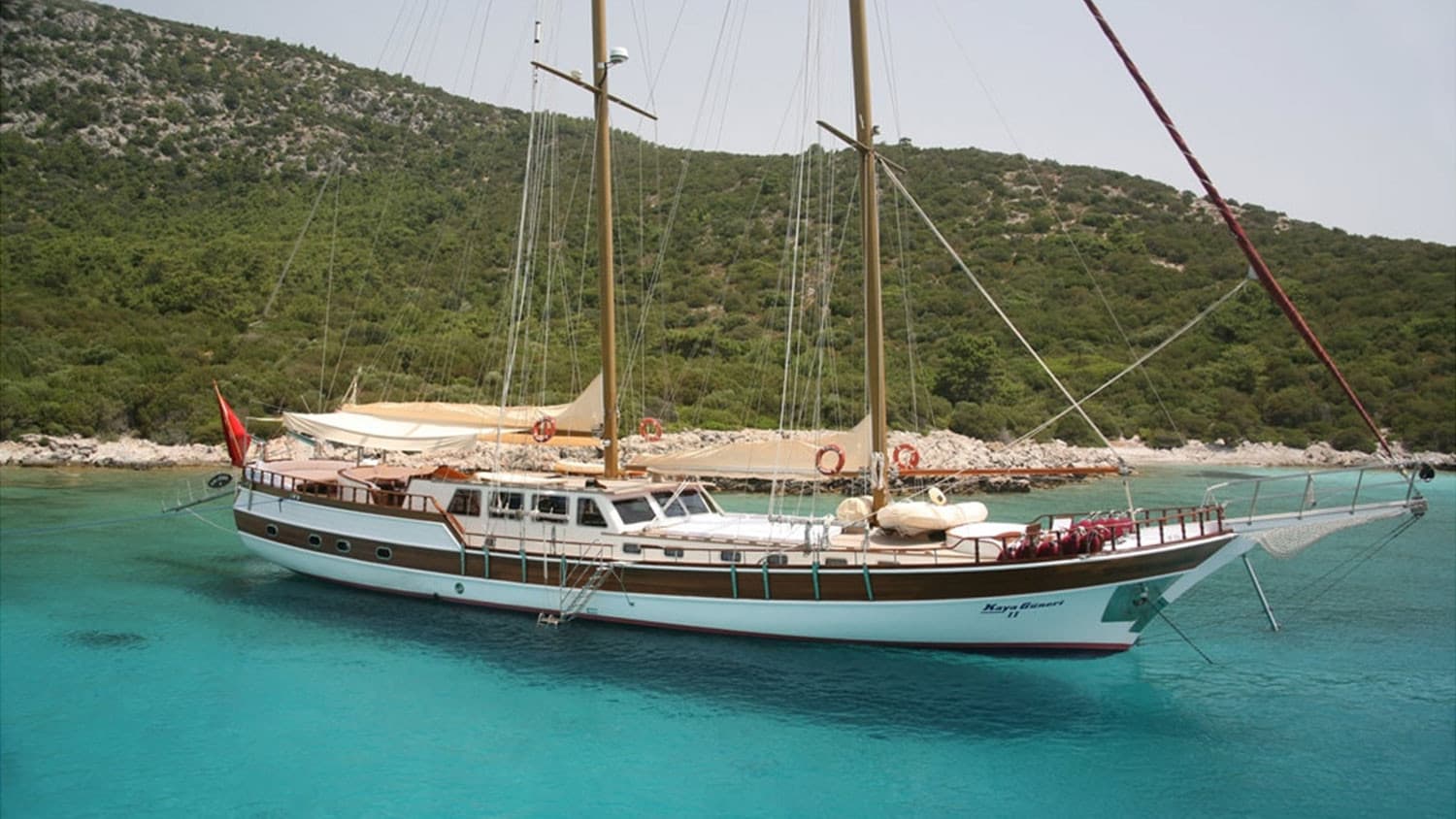 KAYA GÜNERİ II — 2002 Gulet Custom